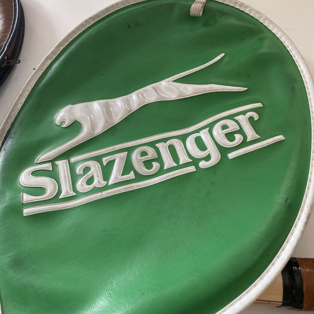 Slazenger(スラセンジャー)のスラセンジャーヴィンテージラケット3本組み　70s ウッドslazenger スポーツ/アウトドアのテニス(ラケット)の商品写真