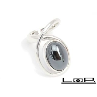 ジョージジェンセン(Georg Jensen)の▲限定値下げ▼ ■新同■磨き済■　ジョージジェンセン ヘマタイト リング シルバー SV 9号 【A68484】(リング(指輪))