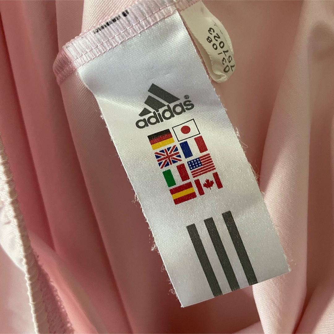 adidas(アディダス)のadidas Tシャツ Lサイズ レディースのトップス(Tシャツ(半袖/袖なし))の商品写真