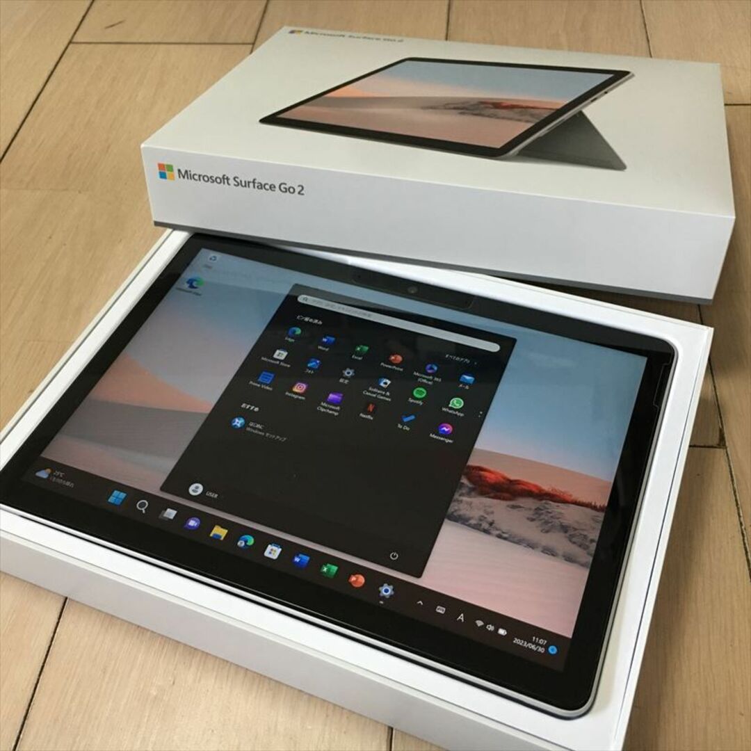 9日迄 937) Surface Go2 128GB Office 2019付属SurfaceGo2