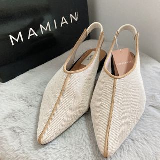 エスペランサ(ESPERANZA)の[新品未使用] In LIFEバッグゴムスリングフラットシューズ(ハイヒール/パンプス)