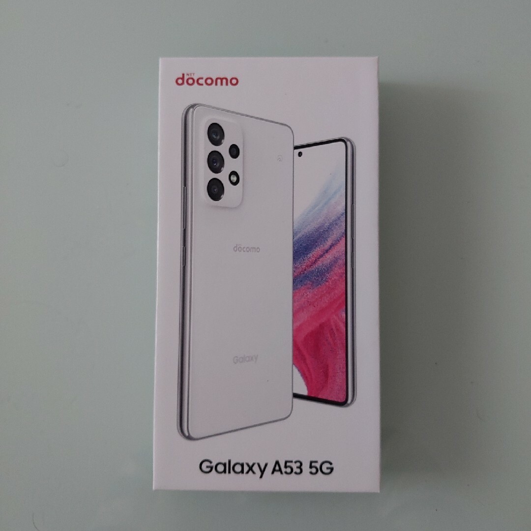 新品・未使用】Galaxy A53 5G オーサムホワイト - スマートフォン本体