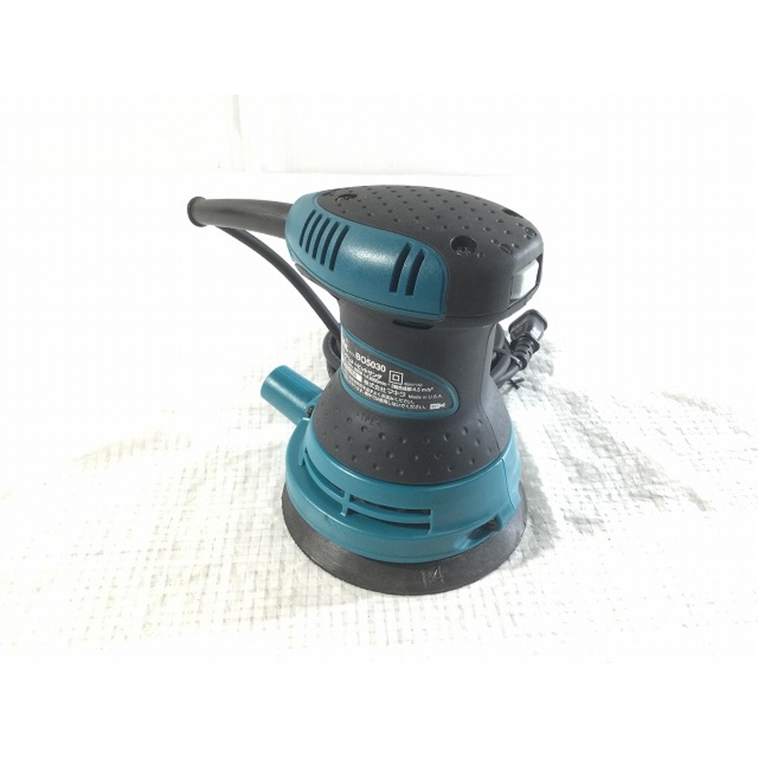 Makita ☆美品☆makita マキタ 125ｍｍ ランダムオービットサンダー BO5030 研磨 日曜大工 DIY 74183の通販 by  工具販売専門店Borderless(ラクマ店)｜マキタならラクマ