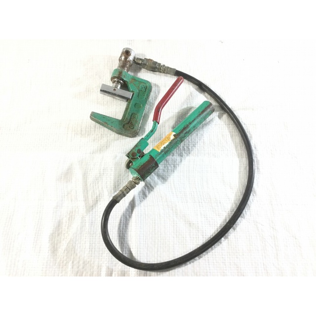 ☆中古品☆KAMEKURA 亀倉 パイプ圧着機 S-30 ケース付 手動油圧 ☆中古品☆KAMEKURA 亀倉 パイプ圧着機 S-30 ケース付 手動油圧