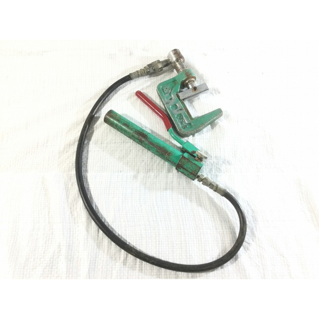☆中古品☆KAMEKURA 亀倉 パイプ圧着機 S-30 ケース付 手動油圧 ☆中古品☆KAMEKURA 亀倉 パイプ圧着機 S-30 ケース付 手動油圧
