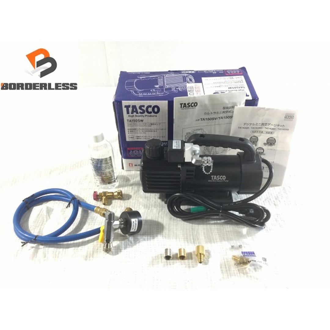 TASCO タスコ 真空ポンプ TA150ZP-1 アルミケース、バッテリー - エアコン TASCO タスコ 真空ポンプ TA150ZP-1 アルミケース、バッテリー - エアコン