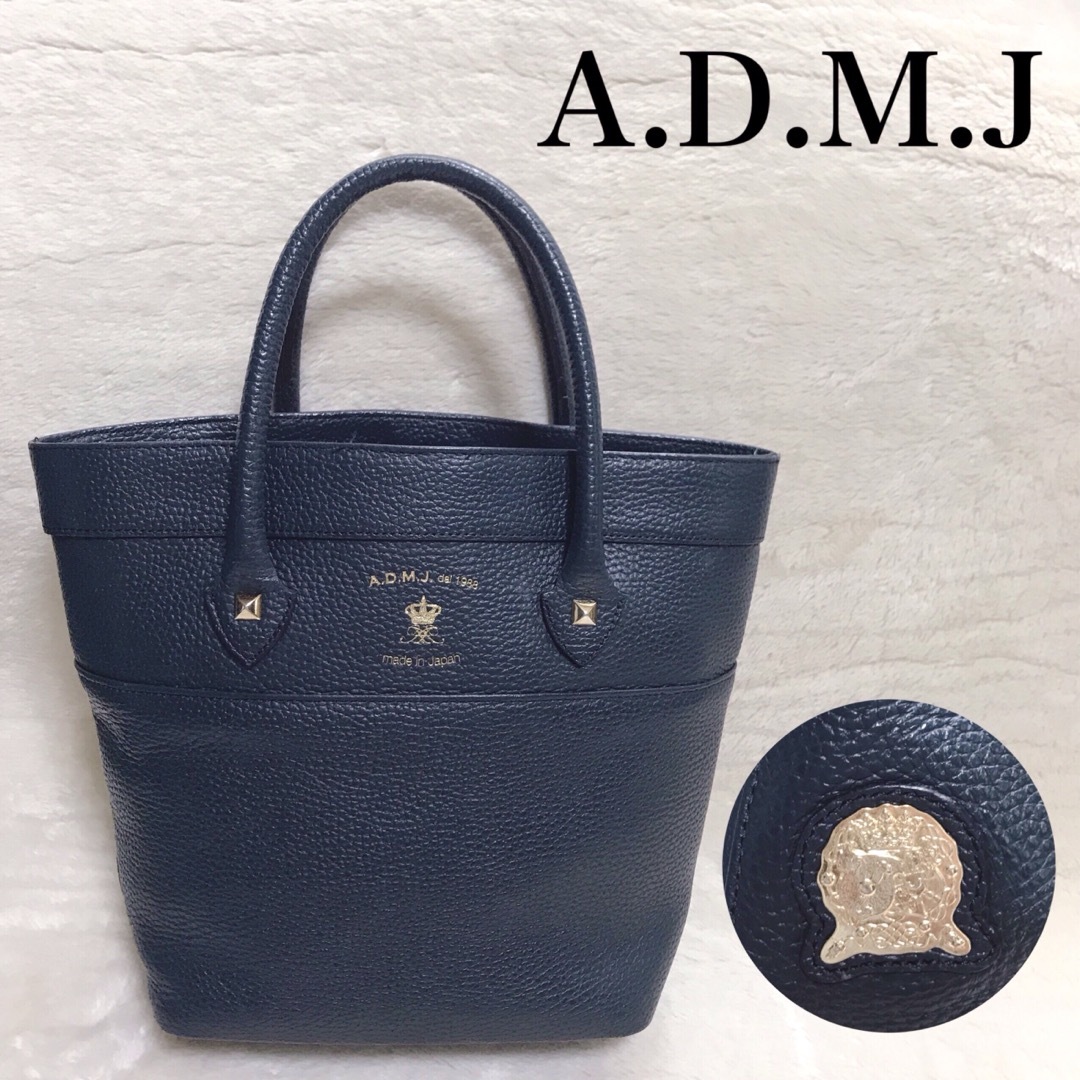 美品♥A.D.M.J エーディーエムジェイ♥トートバッグ　ハンドバッグ