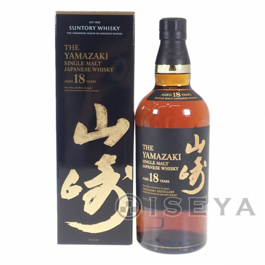 中古】【Sランク】SUNTORY サントリー 山崎 18年 シングルモルト