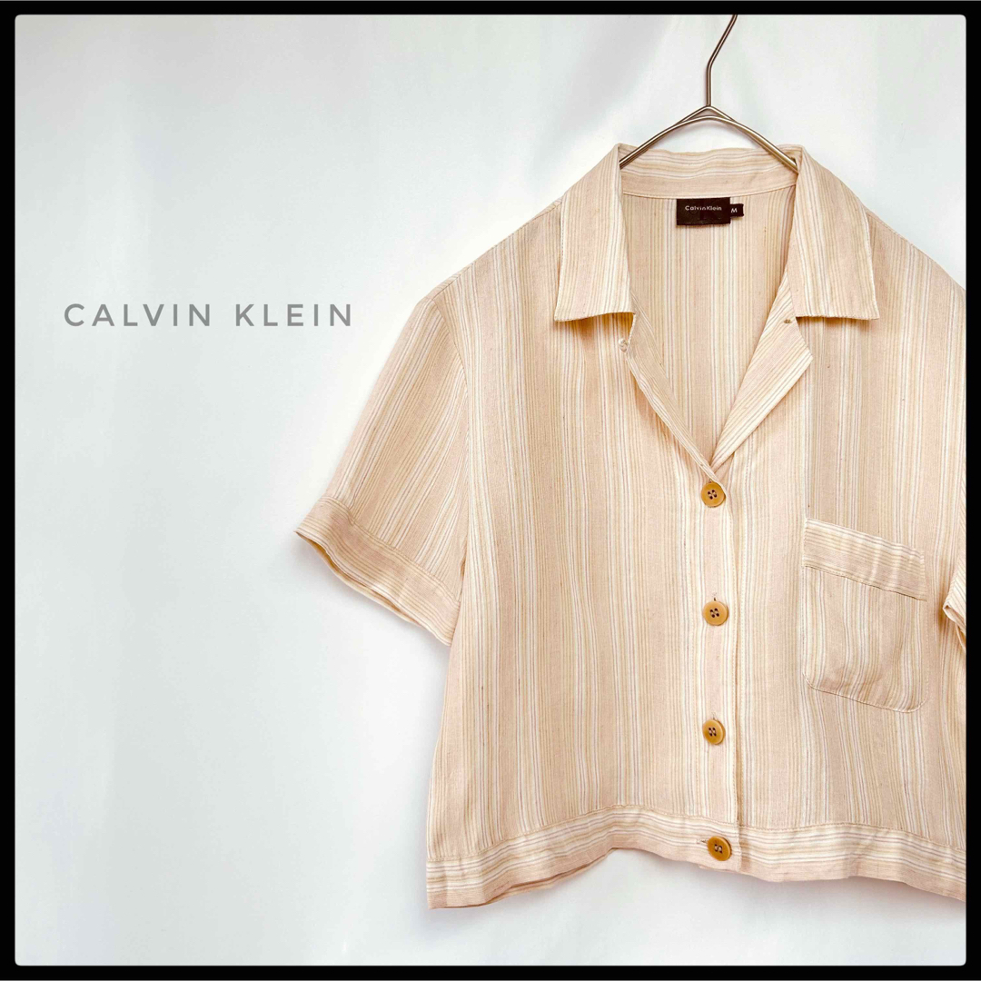 Calvin Klein カルバンクライン オープンバック トップス