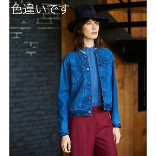 Theory luxe - theory luxe ノーカラーデニムジャケット 新品の通販 by