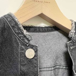 Theory luxe - theory luxe ノーカラーデニムジャケット 新品の通販 by