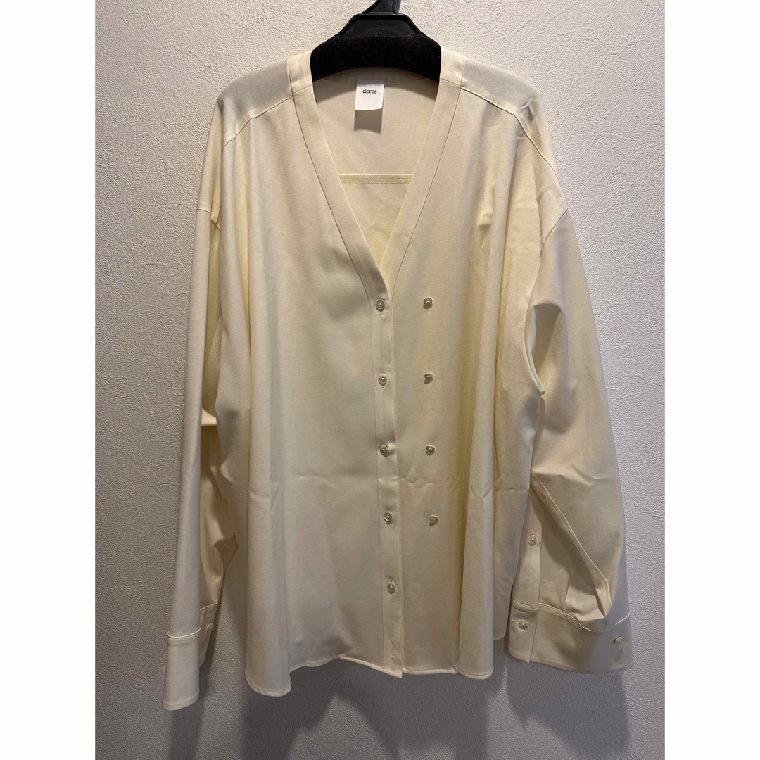 deres secret heart shirt jacket écru