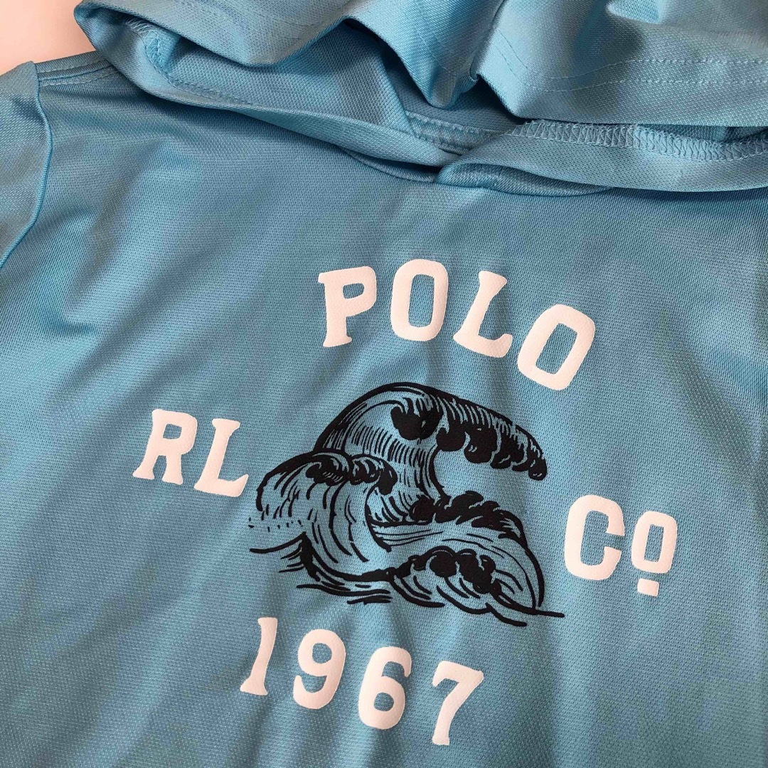 POLO RALPH LAUREN(ポロラルフローレン)の【used】ラルフローレン ボーイズ 水着 ラッシュガード 7/130 キッズ/ベビー/マタニティのキッズ服男の子用(90cm~)(水着)の商品写真