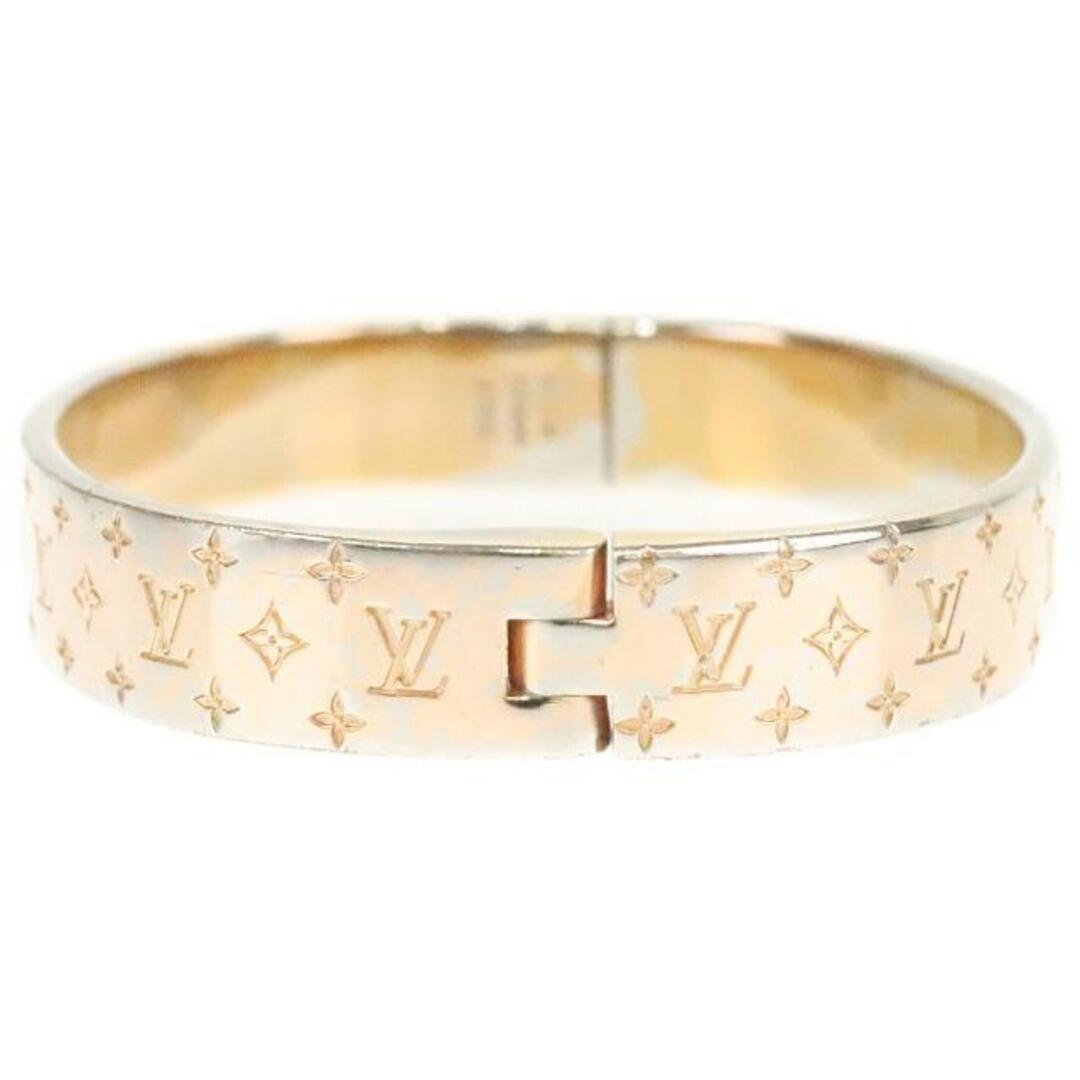 LOUIS VUITTON - ルイヴィトン バングル カフ ナノグラム M00253 中古