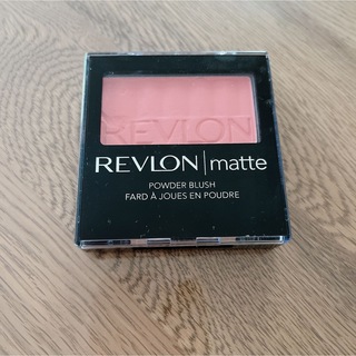 レブロン(REVLON)のREVLON マットパウダー　チーク　ミラー内蔵(チーク)