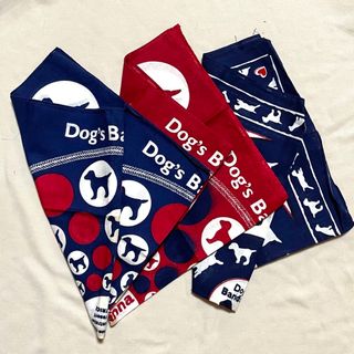 ハットトリック Dogバンダナ3枚セット(バンダナ/スカーフ)