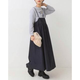 スピックアンドスパン(Spick & Span)のりん様Spick and Span メモリータフタキャミワンピース38 新品(ロングワンピース/マキシワンピース)