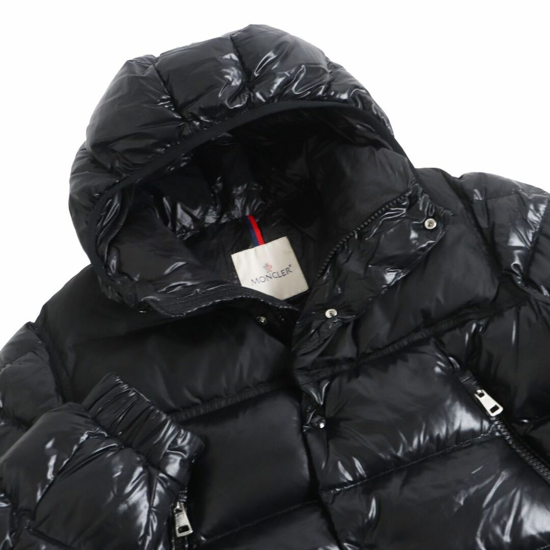 美品】 モンクレール MONCLER ダウンジャケット 黒 L ブルガリア製