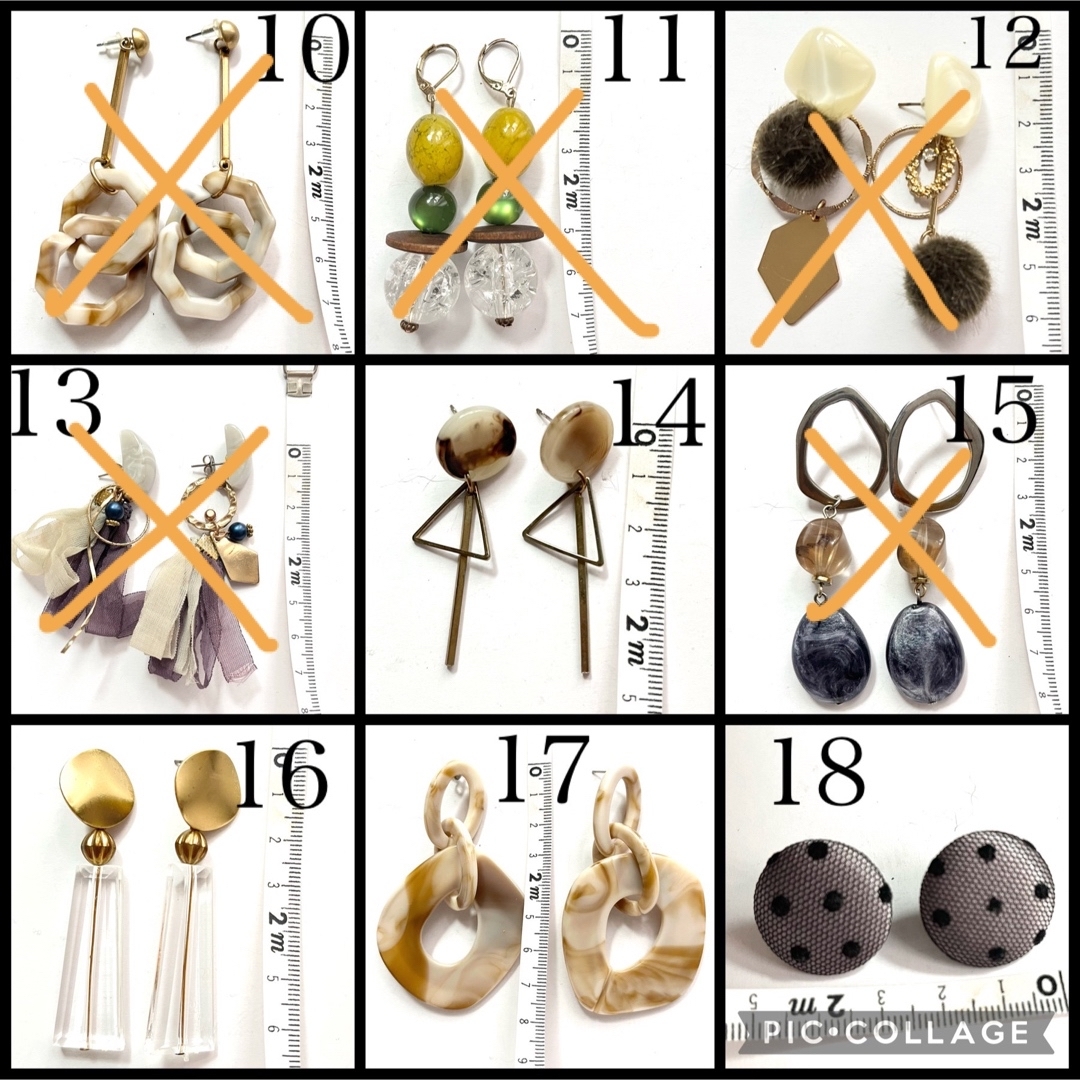 ピアス　お好きな3点で500円 レディースのアクセサリー(ピアス)の商品写真