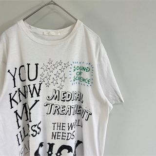 トゥモローランド(TOMORROWLAND)のトゥモローランド 半袖 Tシャツ カットソー プリント刺繍(シャツ)