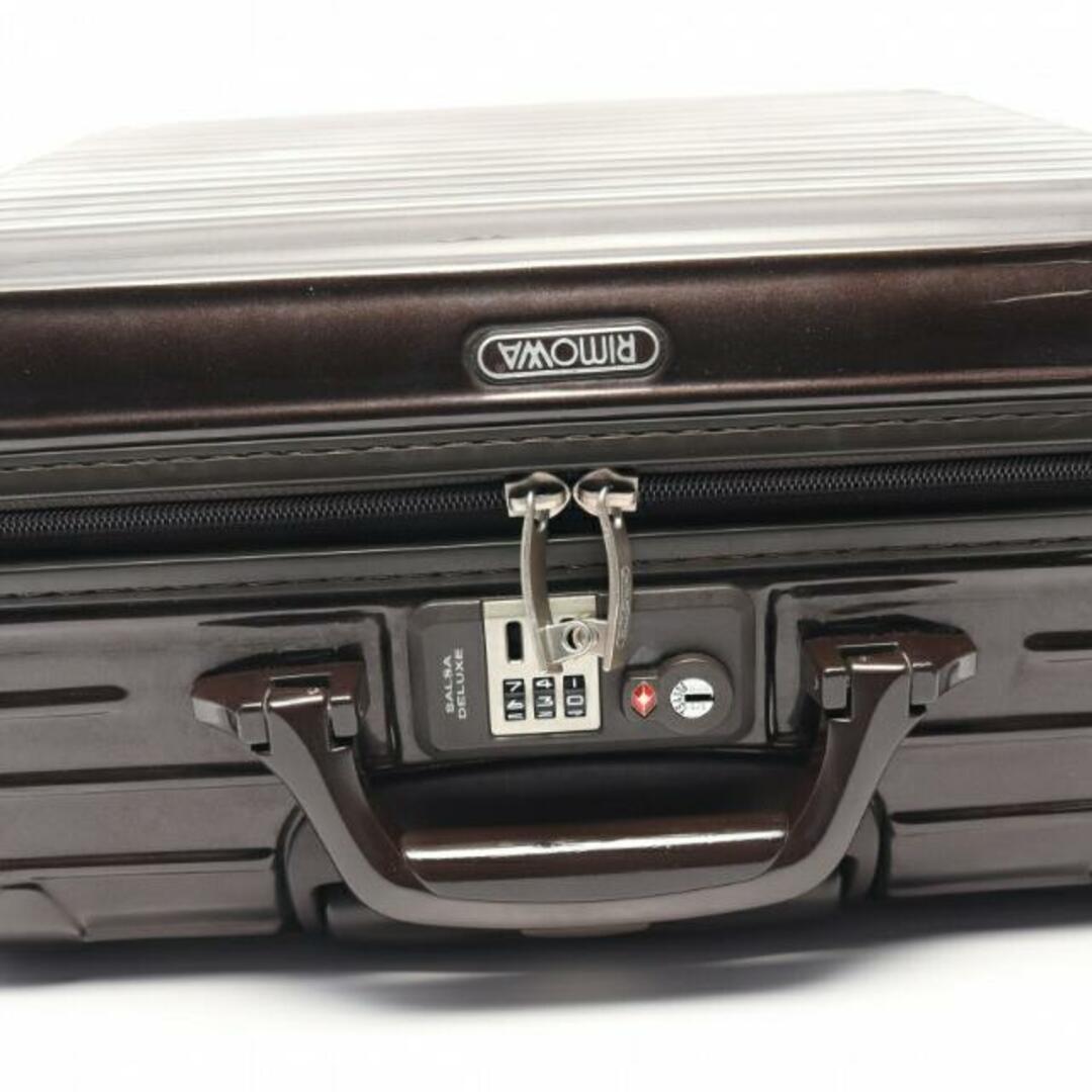 SALSA DELUXE キャリーケース スーツケース ポリカーボネート ダークブラウン 29L
