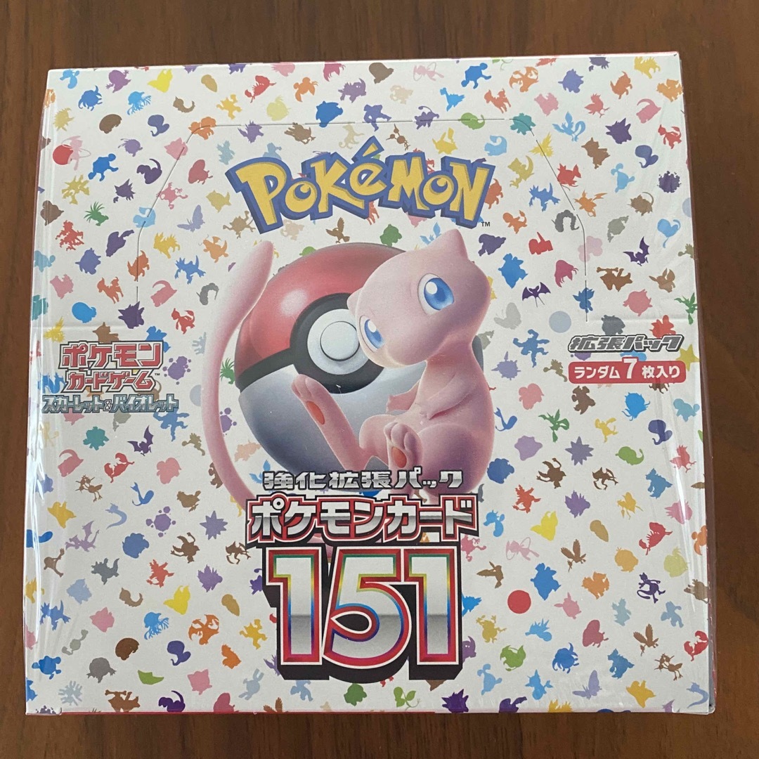 ポケモンカード 151 ボックス　box シュリンク付き