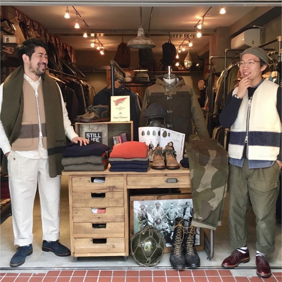 Nigel Cabourn - Nigel Cabourn - ZIP OVER VEST サイズ46の通販 by