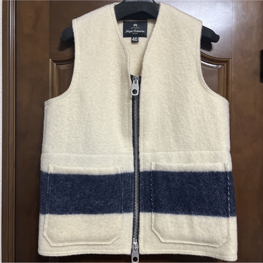 Nigel Cabourn   ZIP OVER VEST サイズ