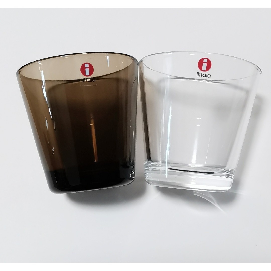 在庫有】 iittala カルティオ タンブラー サンド クリア 2点セット