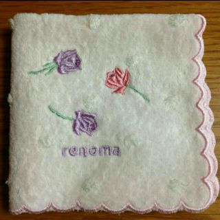 レノマ(RENOMA)の【美品】renoma♡タオルハンカチ♡(ハンカチ)