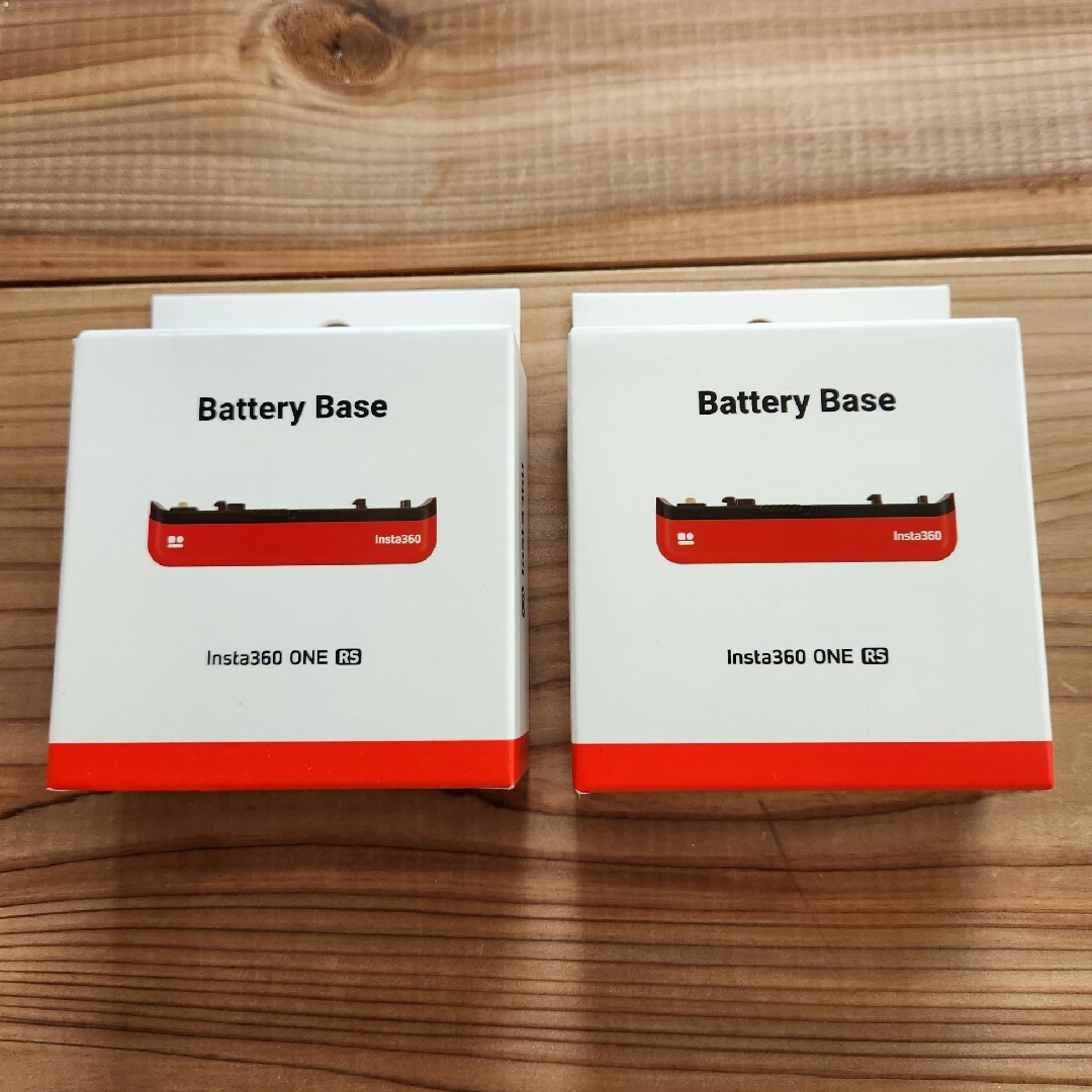 【新品】Insta360 ONE RS バッテリーベース×2