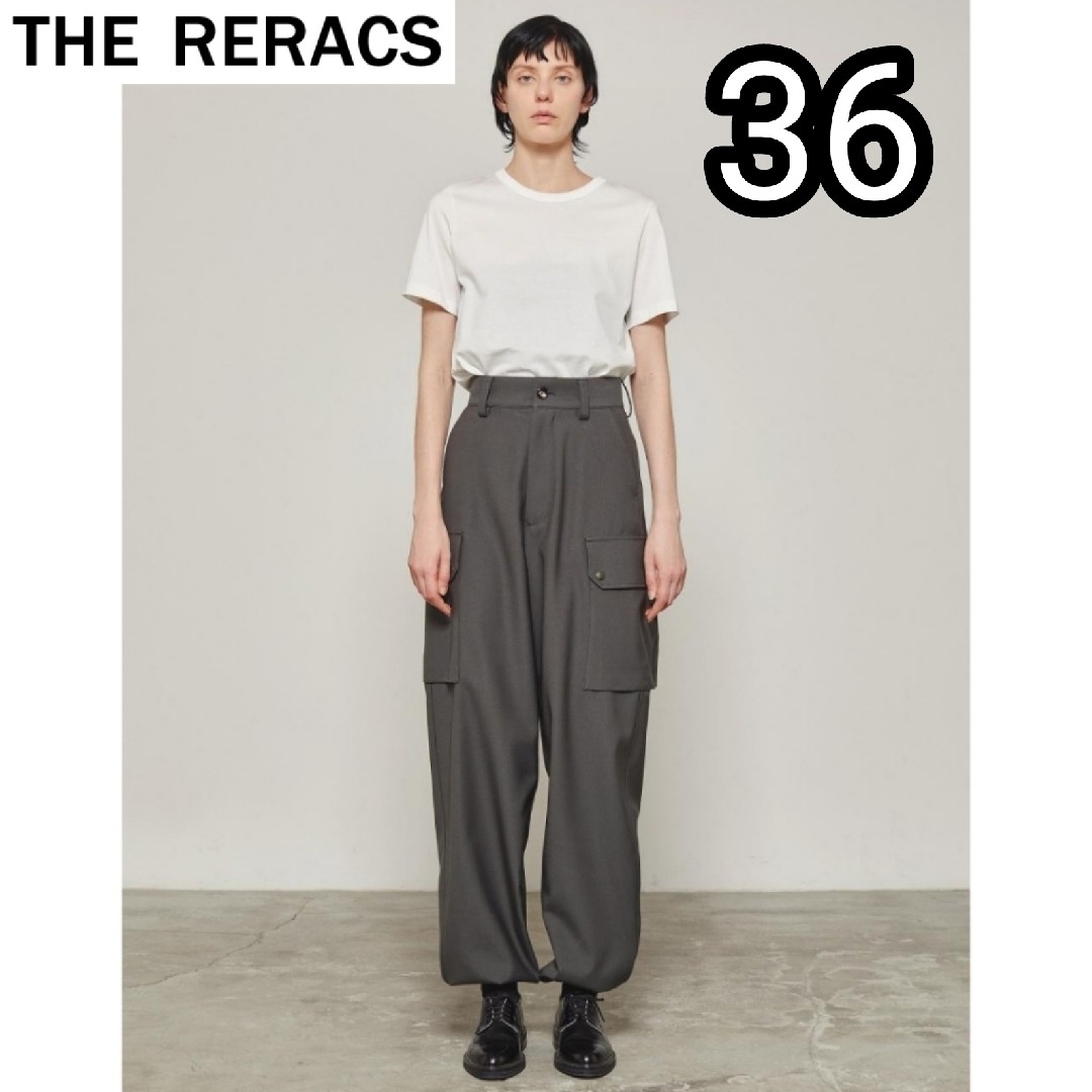 THE RERACS - 新品□23SS THE RERACS F2カーゴパンツ 36 カーキ