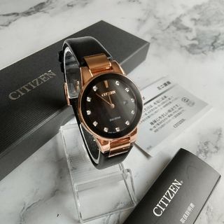 CITIZEN - シチズン eco-drive レディース 美品 11Pダイヤモンドの