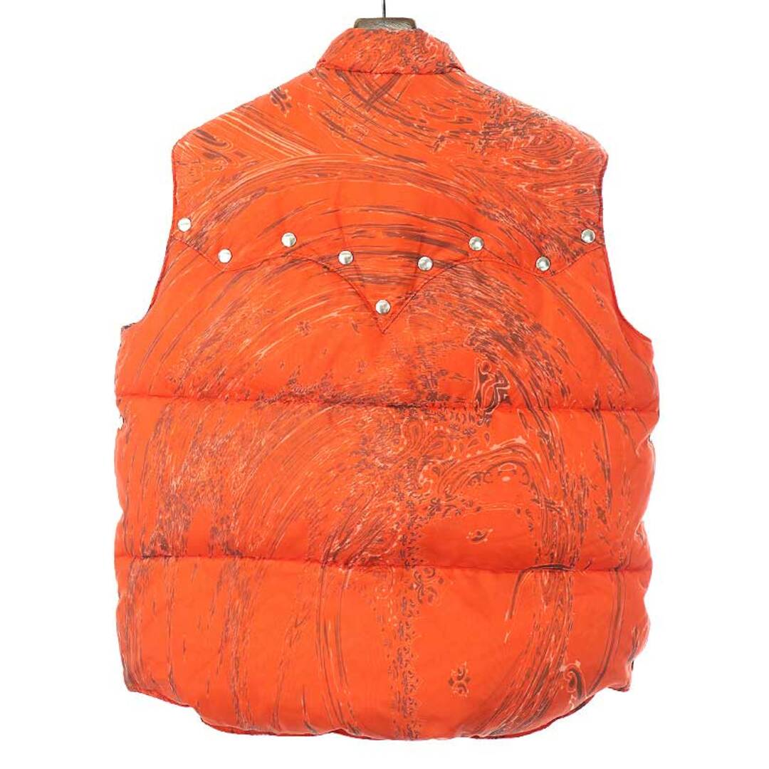 MASU MARBLE BANDANA PUFFER VEST ダウンベスト メンズのジャケット/アウター(ダウンベスト)の商品写真