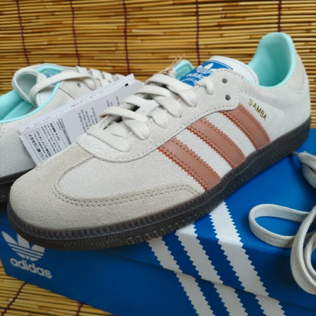 25㎝ adidas Originals Samba クリスタルホワイト