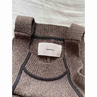 TODAYFUL - Mix Knit Tanktop モカの通販 by 古着、フリマのような