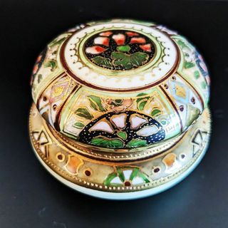 ノリタケ(Noritake)の超豪華！オールドノリタケ！小物入れ！アールデコ！金盛！マルキ(陶芸)