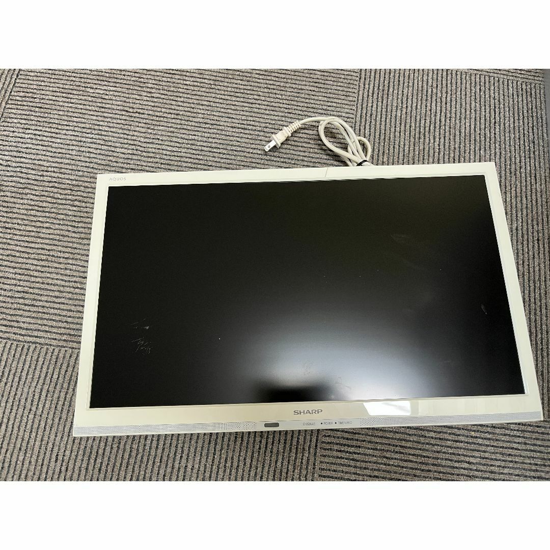 シャープ 液晶カラーテレビ LC-22K45 W（白）2018年製☆即購入OK！