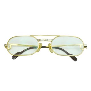 Cartier - CARTIER カルティエ ヴィンテージ サントス メガネ