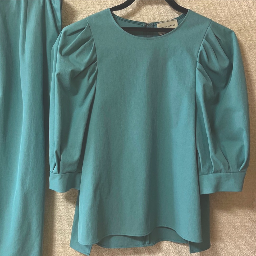 【美品】RIRANCHA ギャザー ブラウス ユナイテッドアローズ