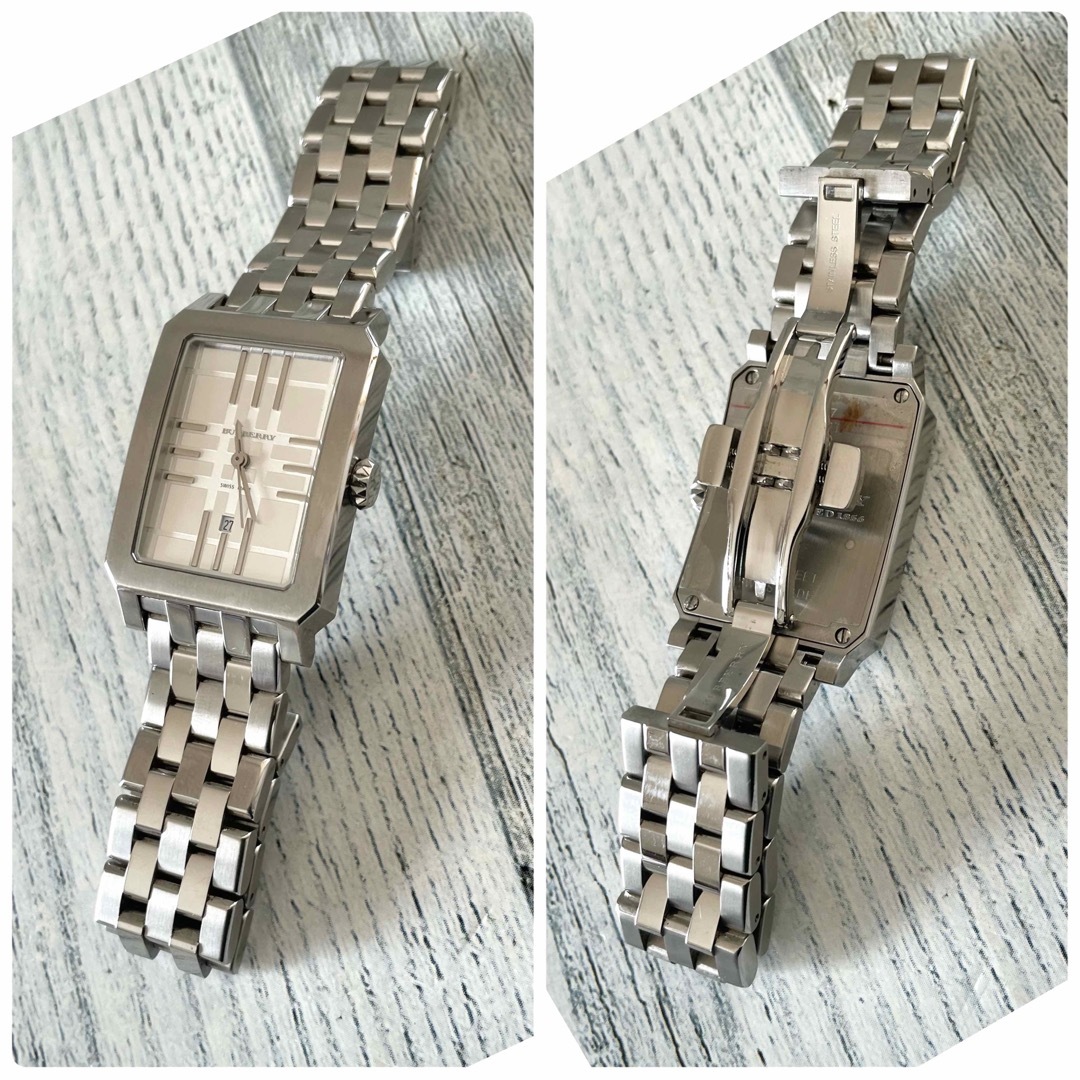 【美品】BURBERRY バーバリー 腕時計 BU1901 シルバー
