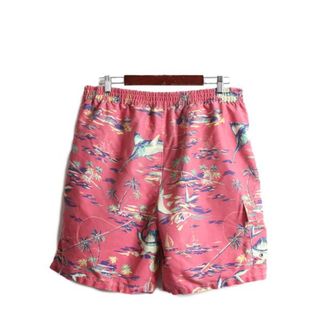 ポロ ラルフローレン ハワイアン 総柄 ナイロン ショートパンツ