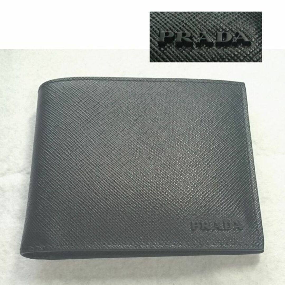 ☆良品☆ PRADA レザー 折り財布 プラダ 正規品