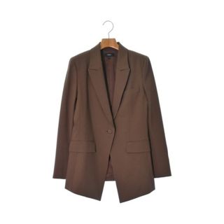 極美品 theory セオリー ブラック ダブル ジャケット サイズ4 - www