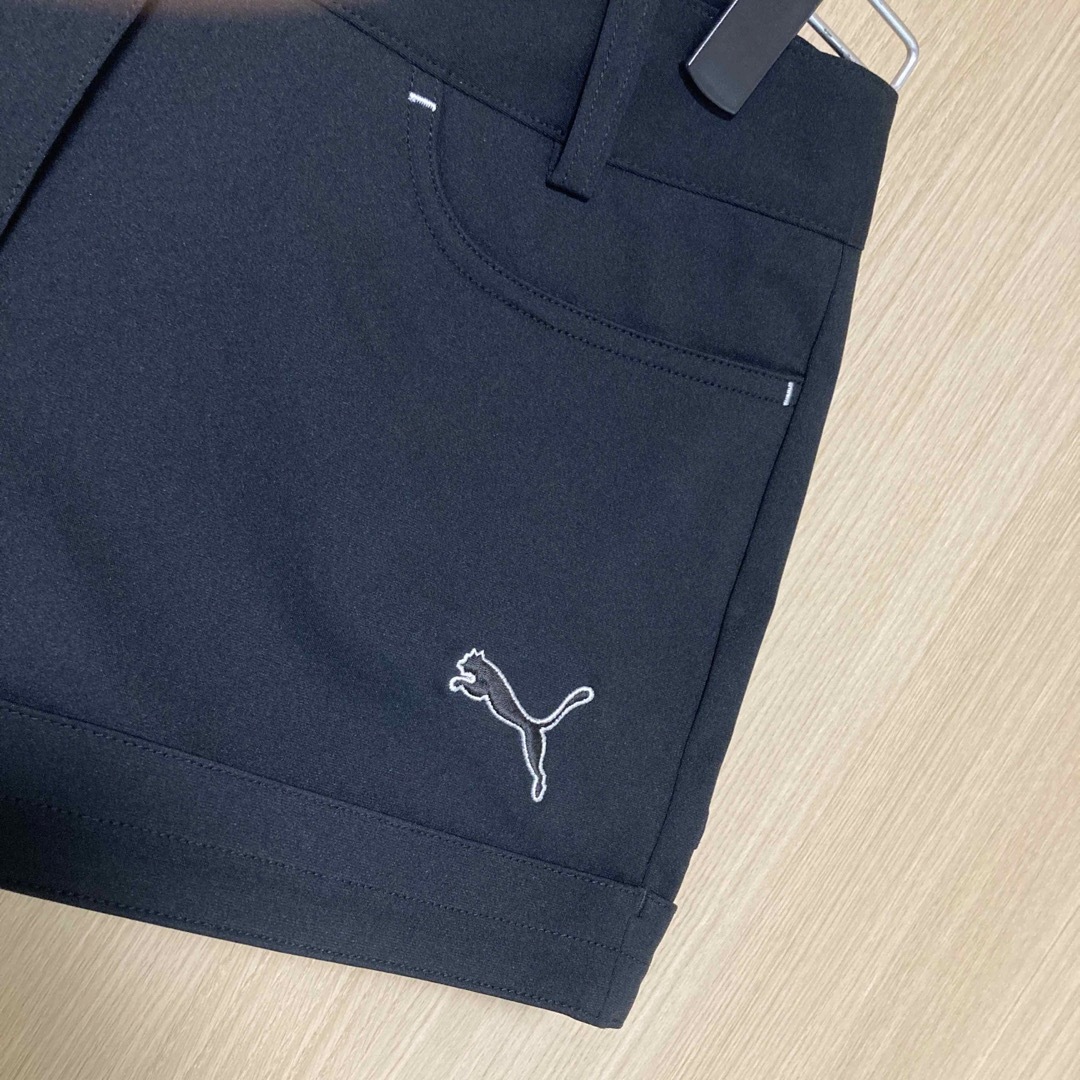 PUMA - 超美品 PUMA プーマ レディース M ショートパンツ ゴルフ 黒