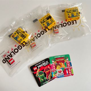 レゴ(Lego)の新品未使用 レゴランド ファクトリーブロック ファクトリー シール ステッカー(積み木/ブロック)