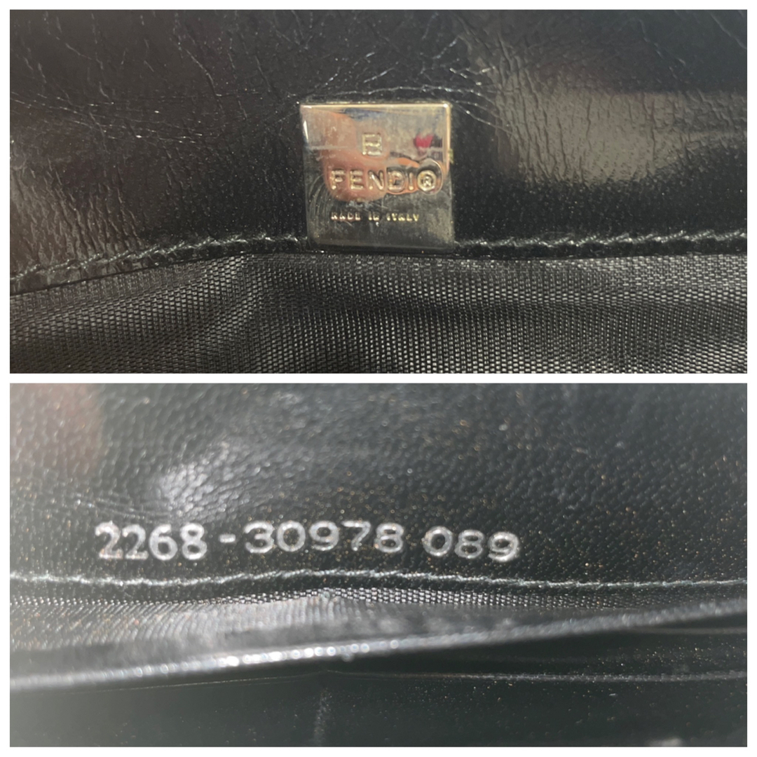 FENDI/フェンディ レオパード ヒョウ柄 ハラコ 長財布