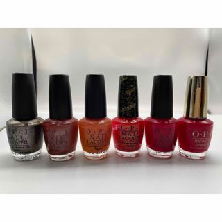 オーピーアイ(OPI)の【OPI】オーピーアイ マニキュア 高発色 塗りやすい ６点セット ②(マニキュア)