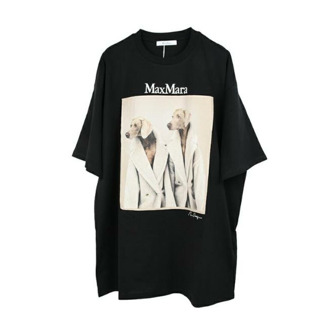 Max Mara マックスマーラ TACCO ブラック半袖Tシャツ イタリア正規品 新品 ブラック