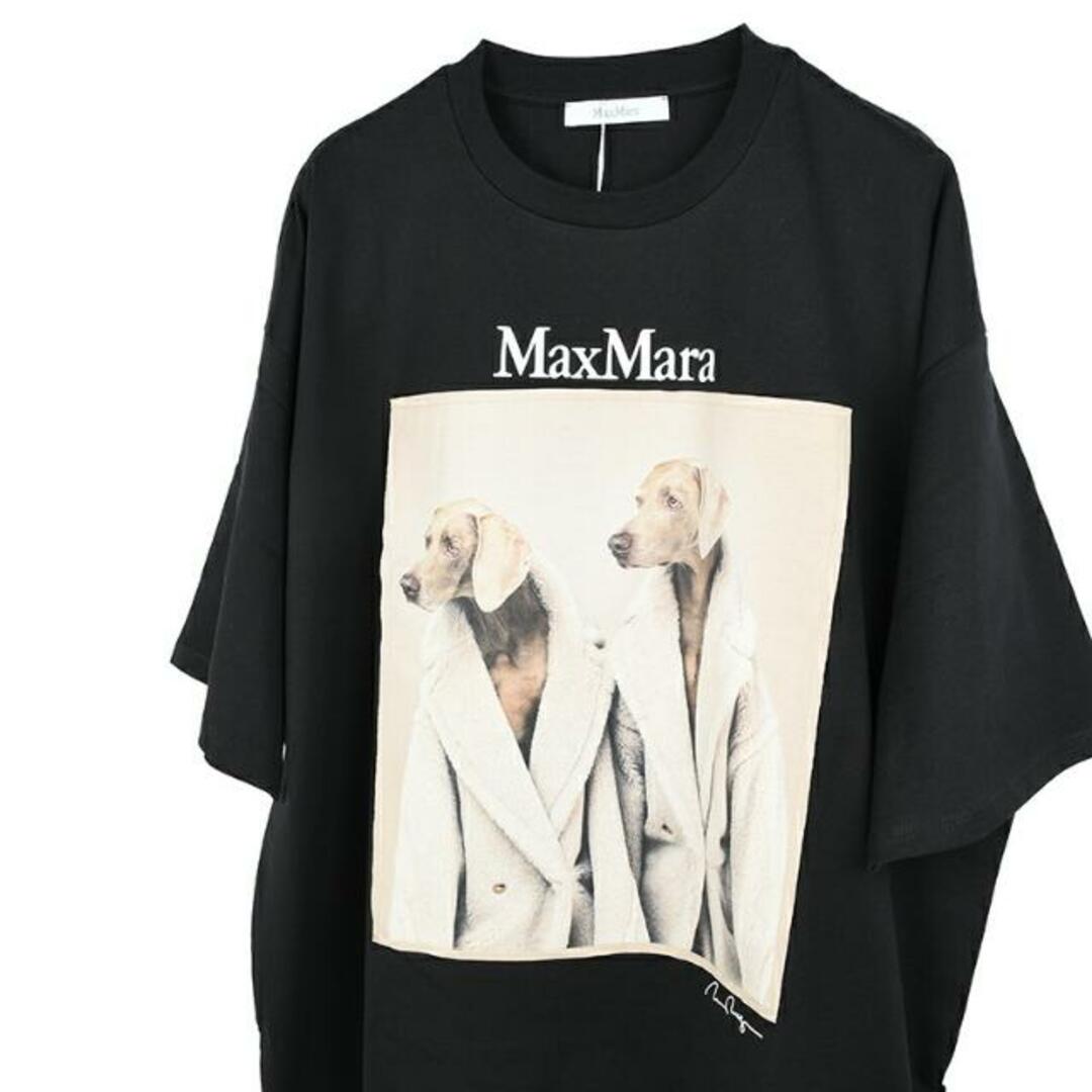 新品未使用 Max Mara(マックスマーラ) TACCOウェグマンTシャツ 黒